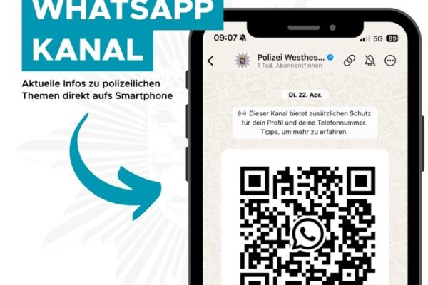 POL-LM: Polizeipräsidium Westhessen startet mit WhatsApp-Kanal!