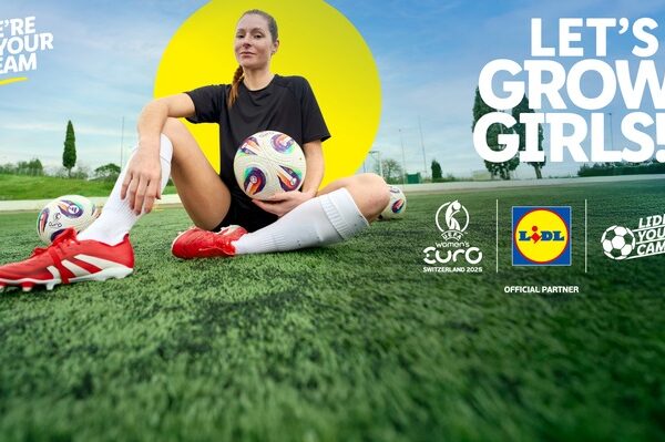 Lidl veranstaltet Youth Camp für Mädchen zur UEFA Women’s Euro 2025™