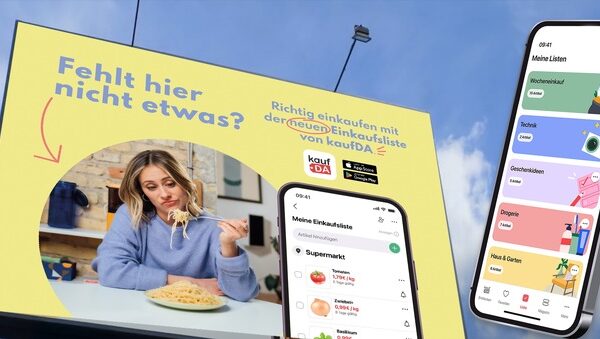 kaufDA launcht smarte Shoppingliste – und positioniert sich als Nr. 1 Einkaufsbegleiter der Zukunft